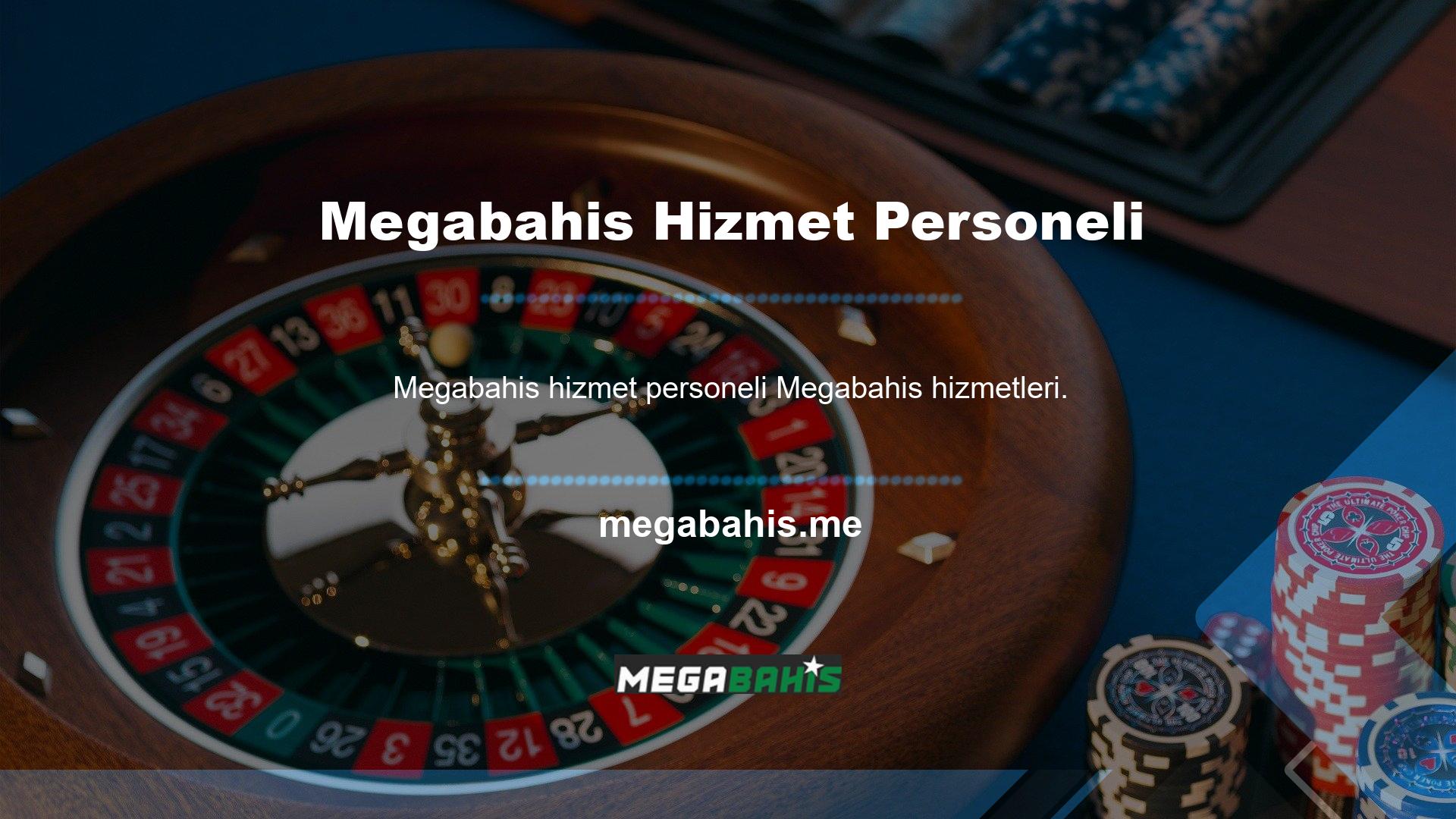 Megabahis Müşteri Hizmetleri Personeli, Müşteriler Canlı Destek Paneline en fazla desteği sağlar